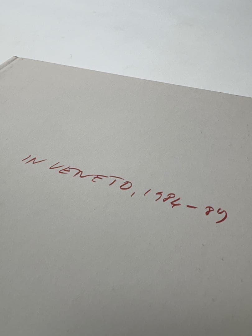 Guido Guidi In Veneto 1986-89 8x10 / 写真集