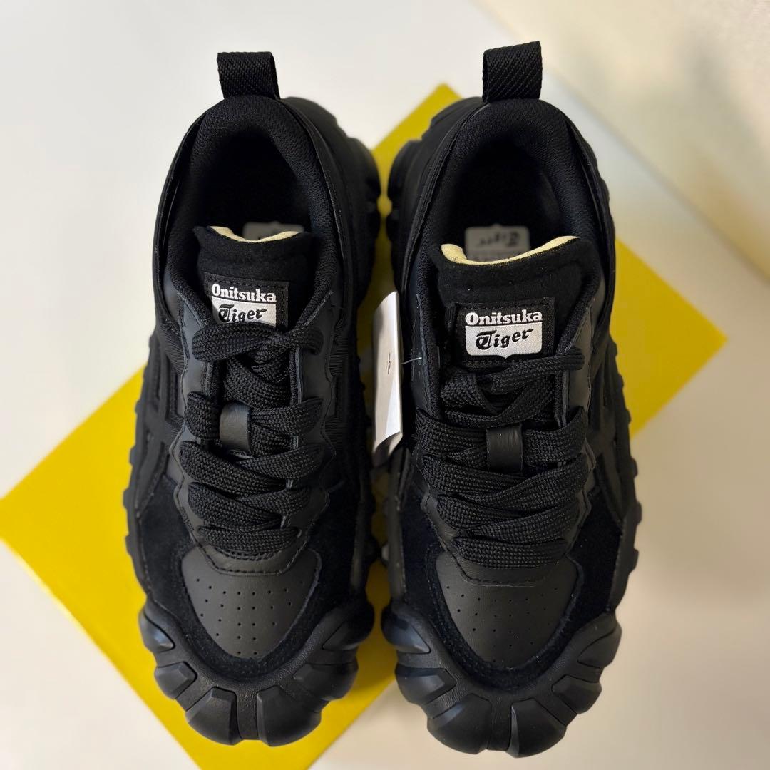 【新品未使用】Onitsuka Tiger デンティグレ エルエス 24cm 黒