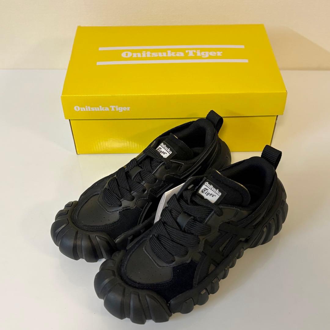 【新品未使用】Onitsuka Tiger デンティグレ エルエス 24cm 黒