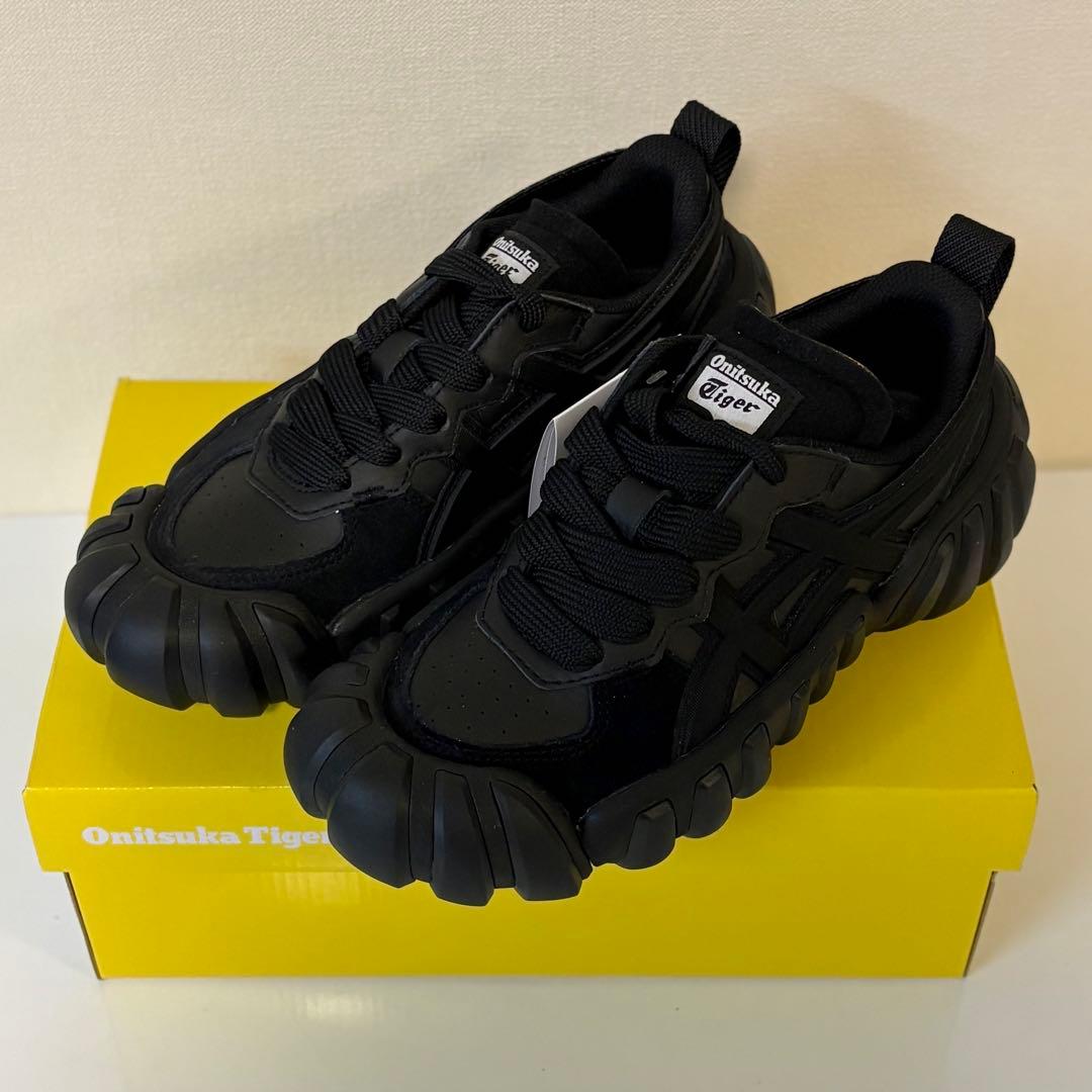 【新品未使用】Onitsuka Tiger デンティグレ エルエス 24cm 黒