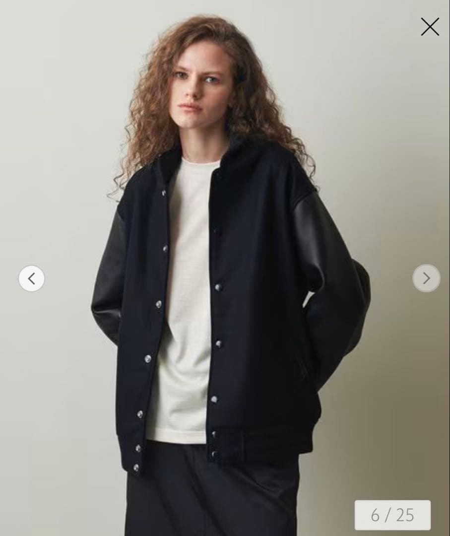 スティーブアラン別注　スタジアムジャンパー　スクーカム