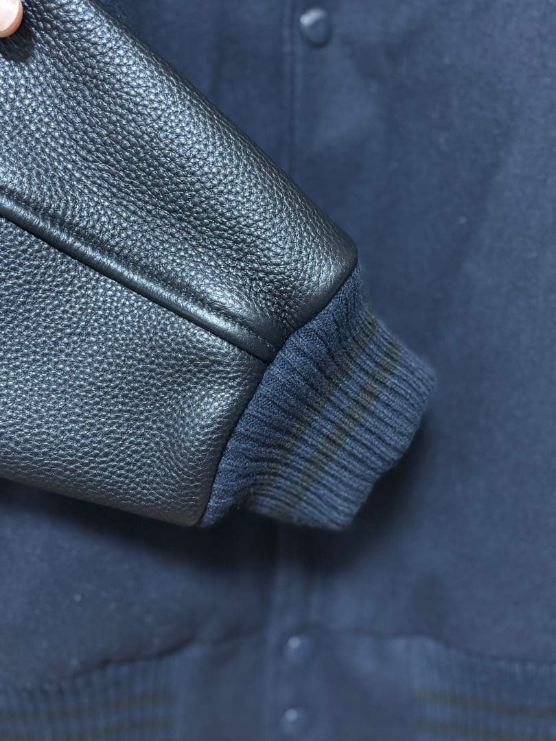 スティーブアラン別注　スタジアムジャンパー　スクーカム