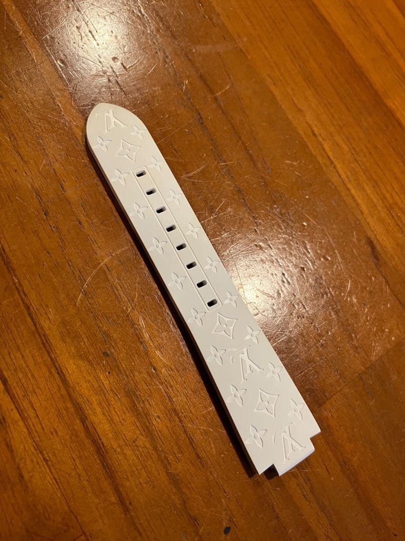 Louis Vuitton タンブール用ラバーベルト 白