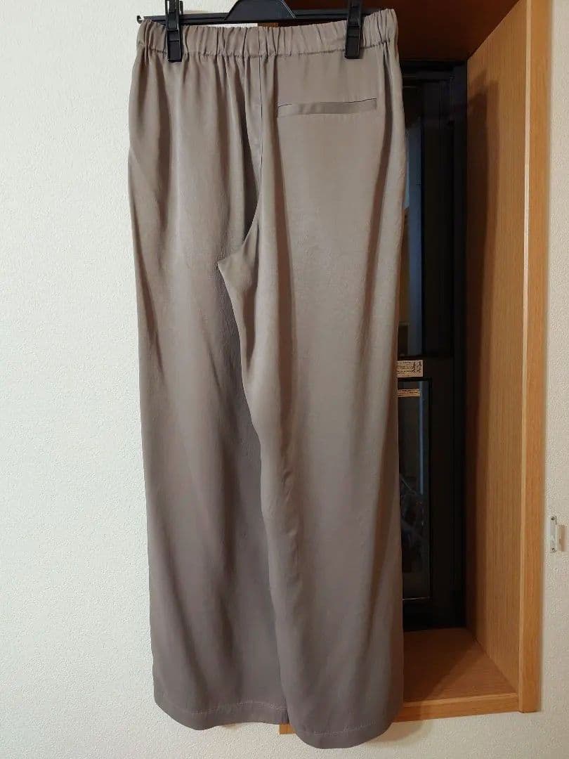 Spick & Span サテンイージーパンツ 38