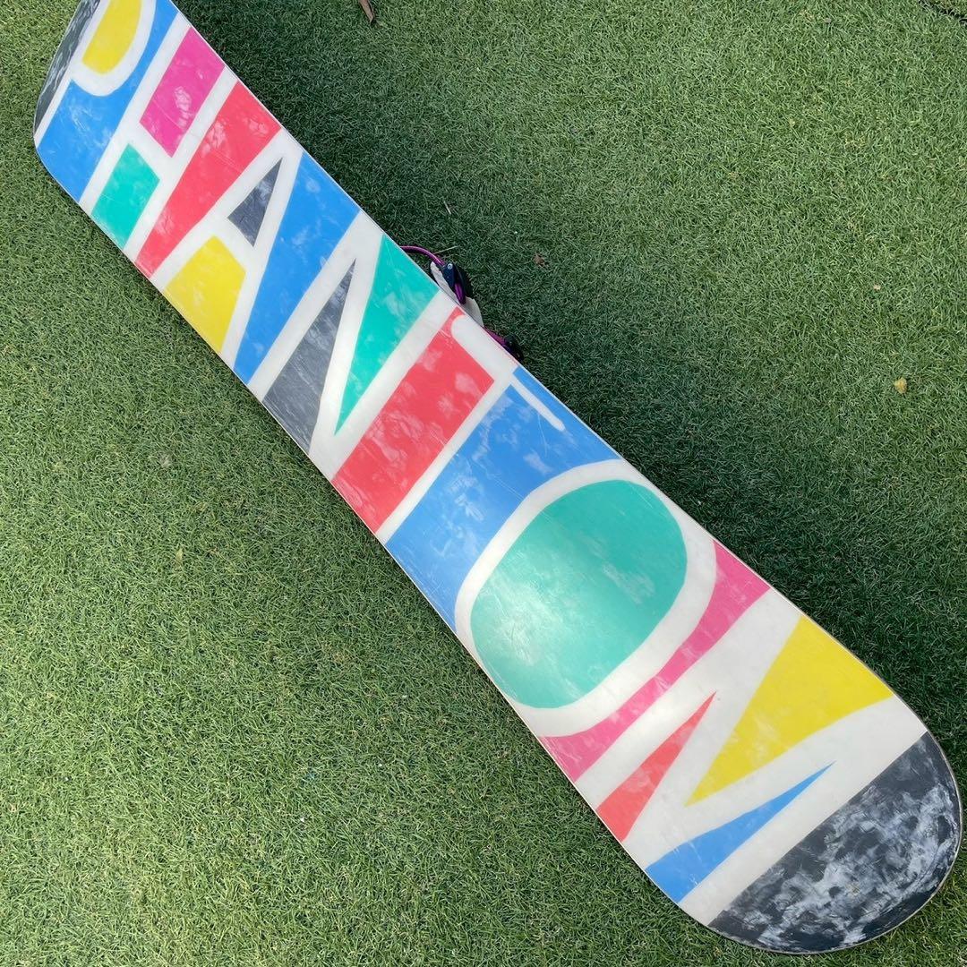 りんごスノーボード　3点セット　PHANTON 150 初心者　27.0