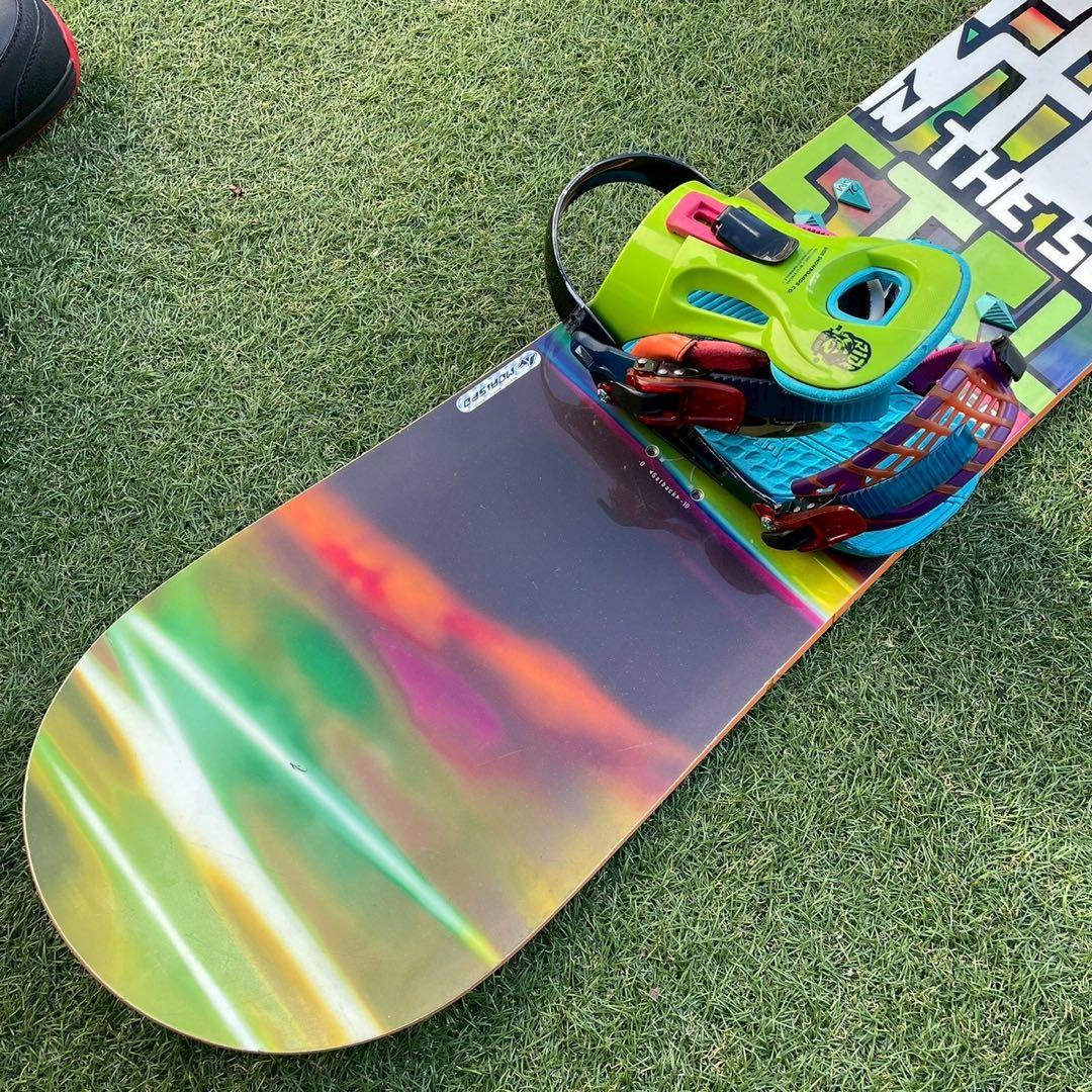 りんごスノーボード　3点セット　PHANTON 150 初心者　27.0