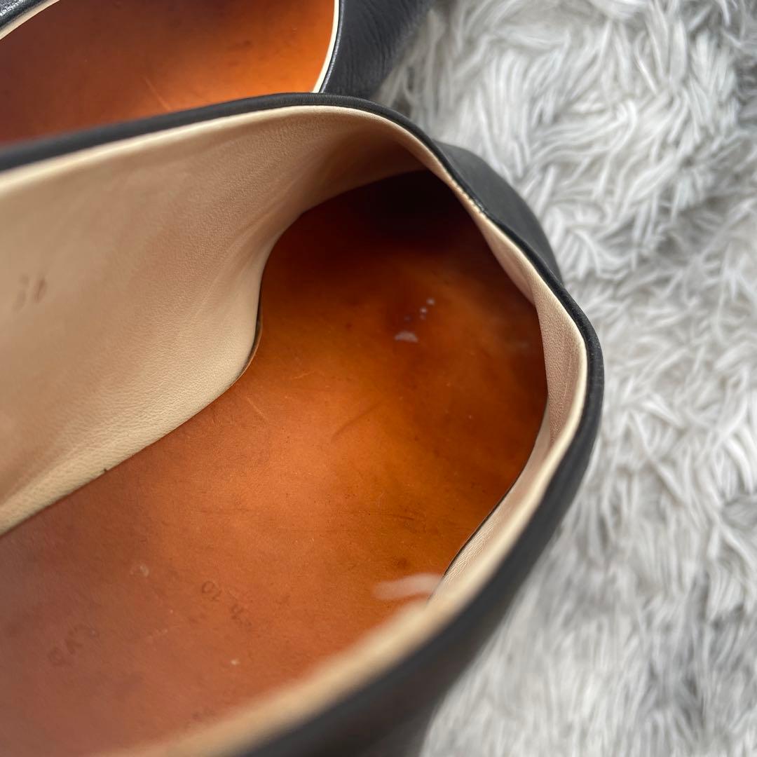 【美品】fot フォート パンプス V ballet ブラック