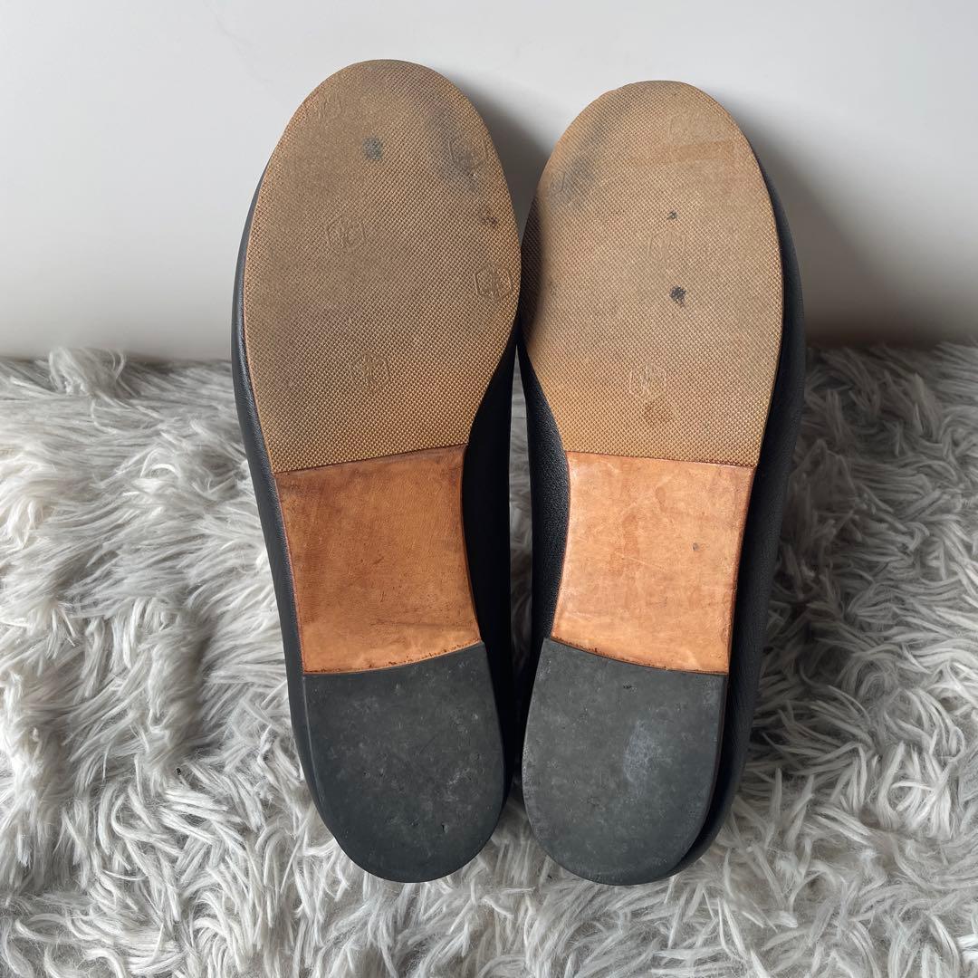 【美品】fot フォート パンプス V ballet ブラック