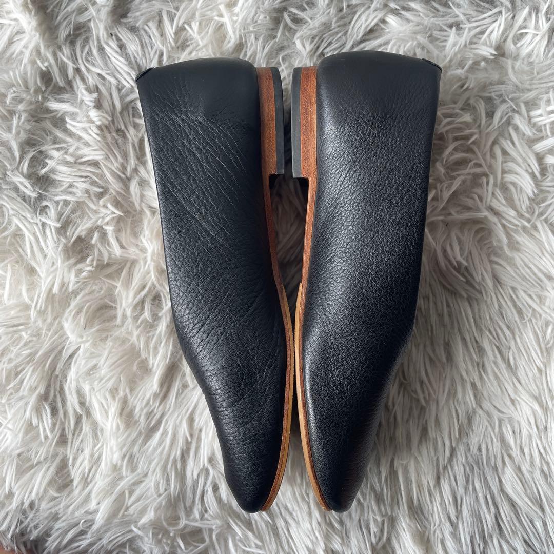 【美品】fot フォート パンプス V ballet ブラック