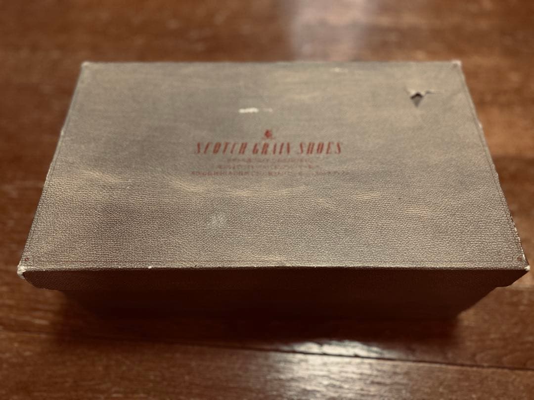 【SCOTCH GRAIN】ブラック レザーシューズ　※ぱぴぷ