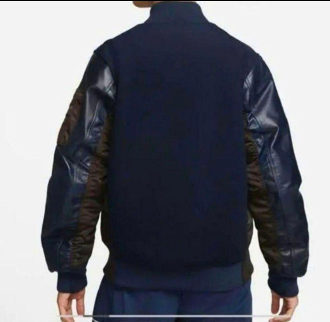 NIKE NSW スタジャン デストロイヤージャケット ネイビー XL