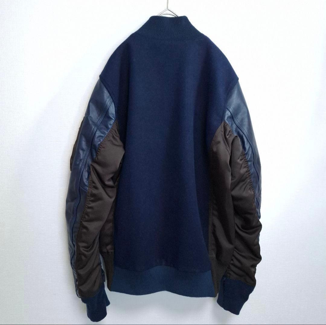 NIKE NSW スタジャン デストロイヤージャケット ネイビー XL