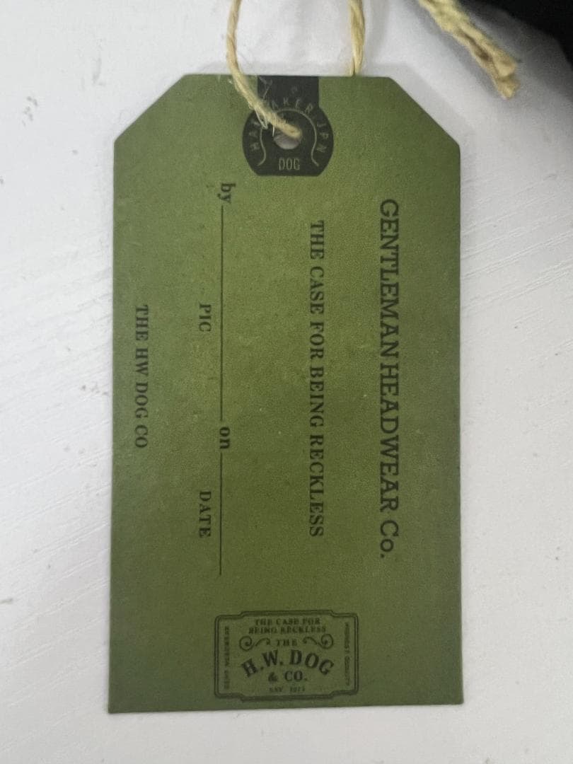 未使用【美品】THE H.W.DOG&CO TRUCKER CAP