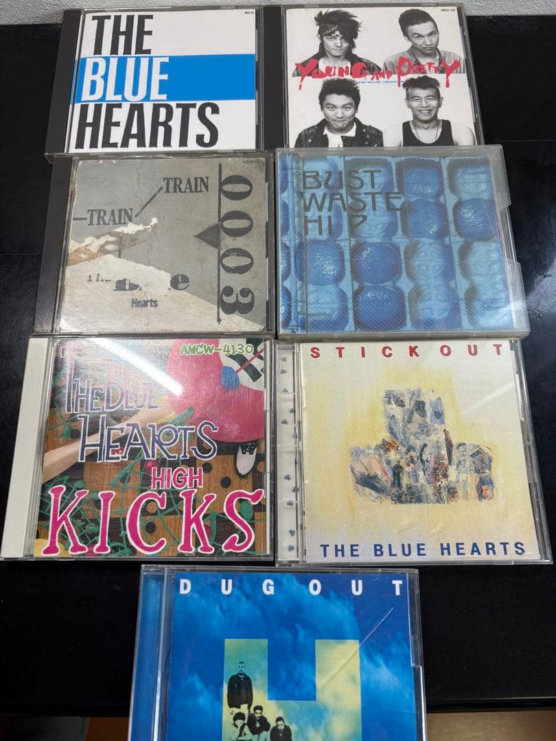THE BLUE HEARTS ブルーハーツ　CD アルバム　セット