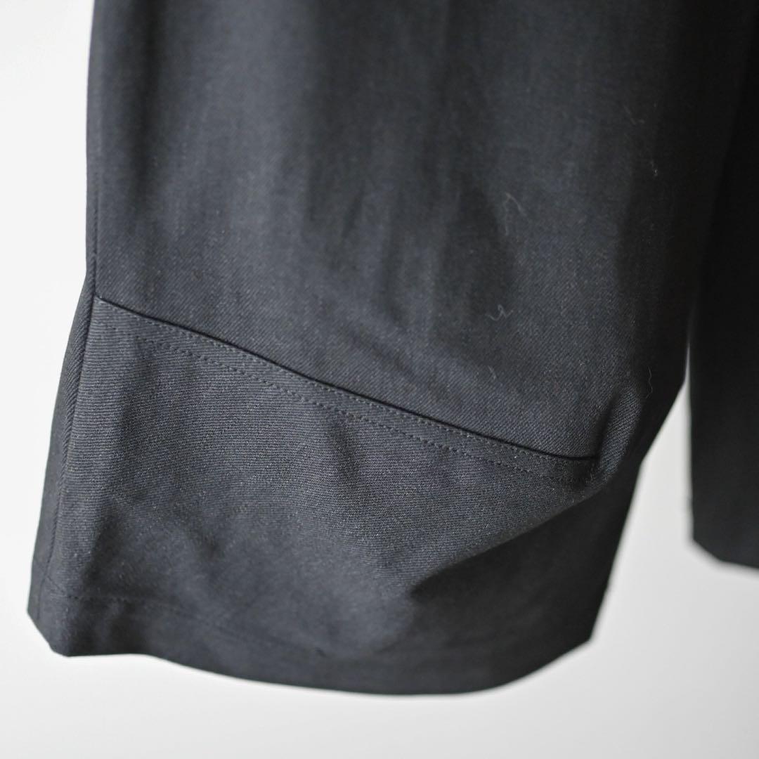 最終値下げ‼️LES SIX 25AW ブラックデニム八部丈ショーツ