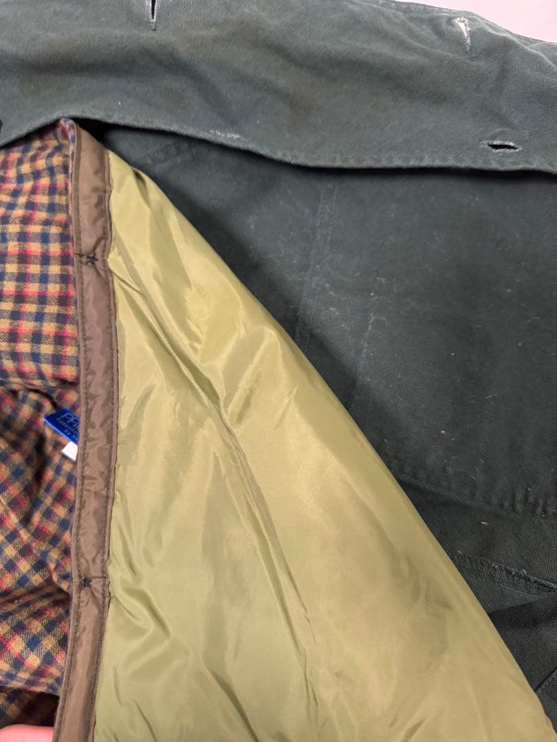 L.L.Bean グリーン カバーオール Lサイズ