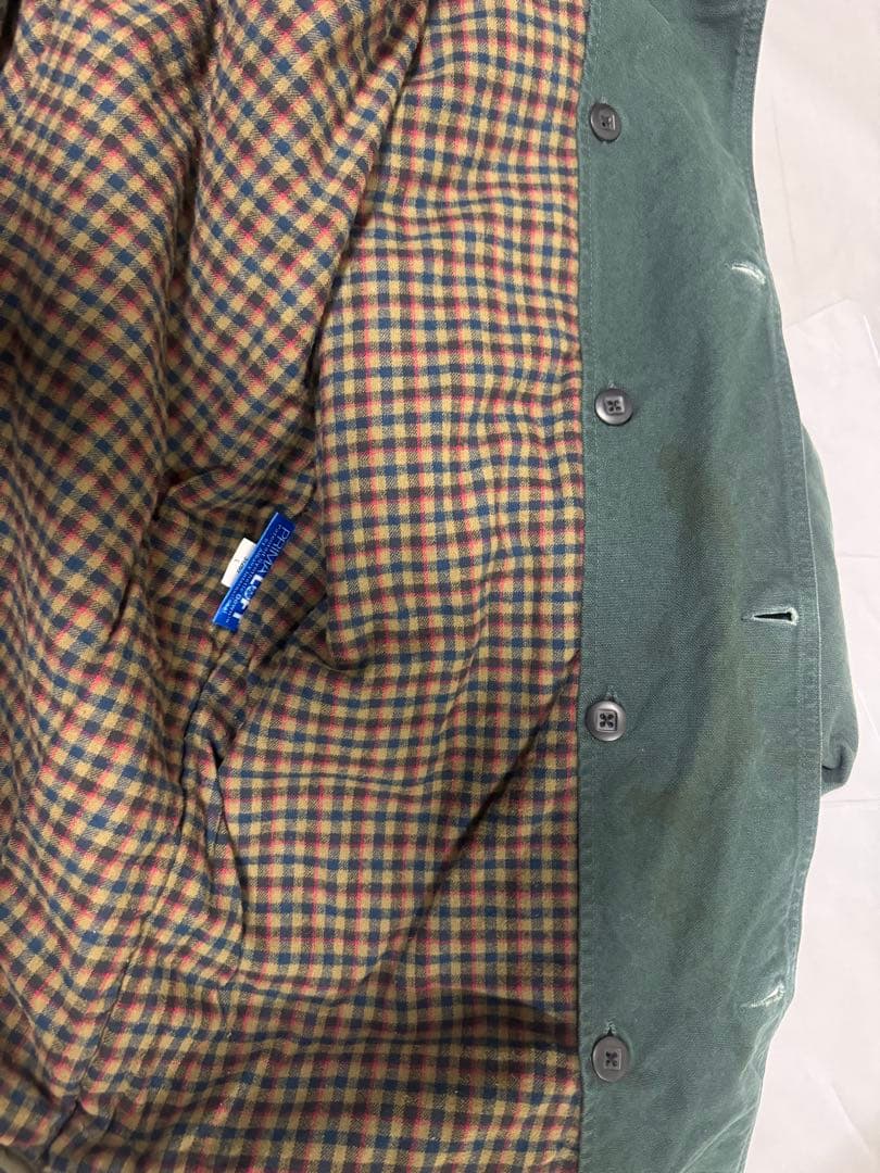 L.L.Bean グリーン カバーオール Lサイズ