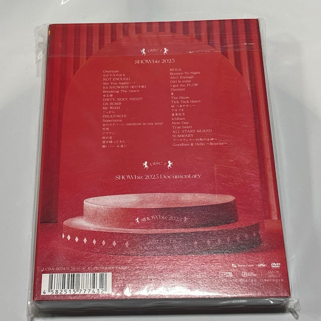 アイドル SHOWbiz 2025 DVD