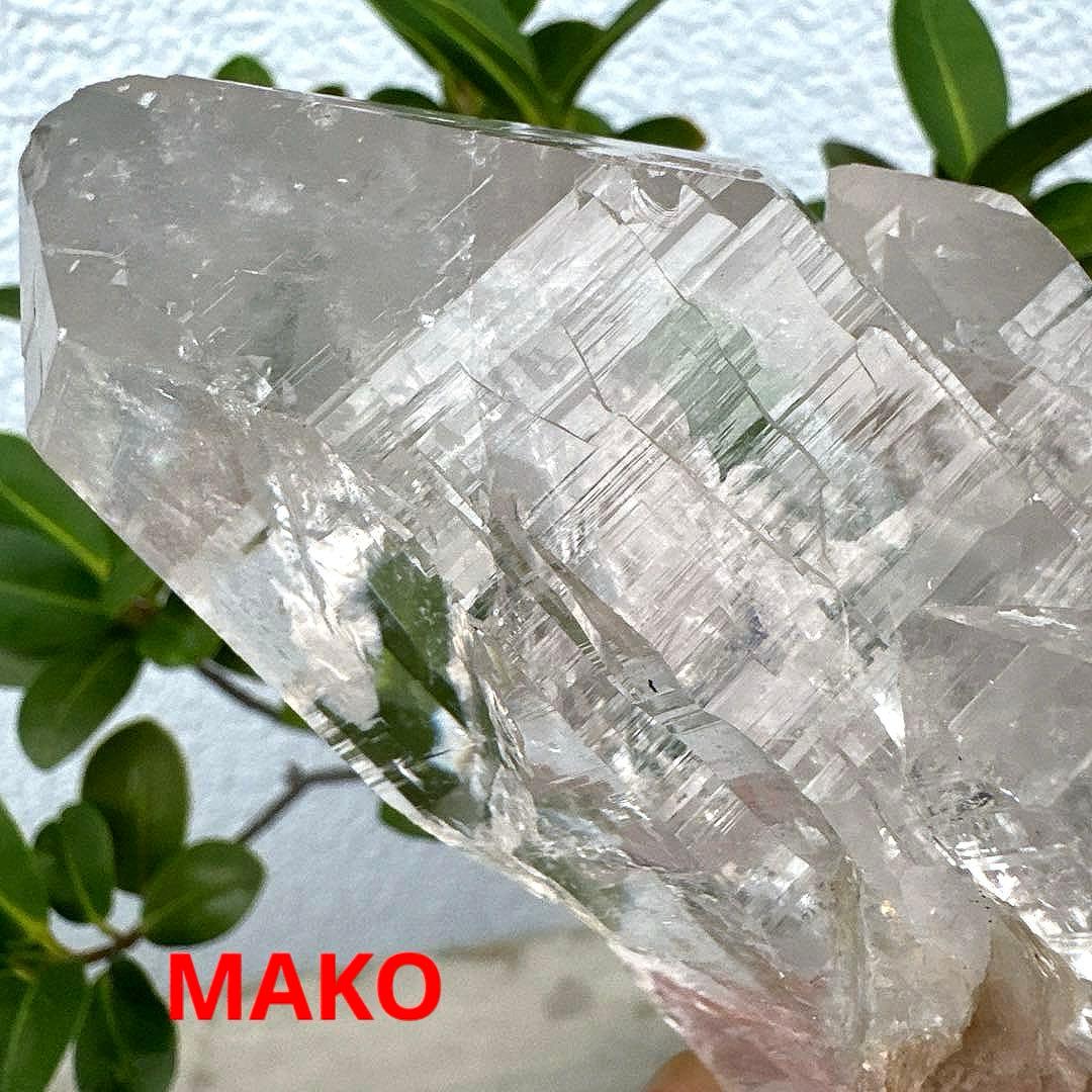 M1875☆ガネーシュヒマール水晶原石426g☆天然石　原石☆N5087-D