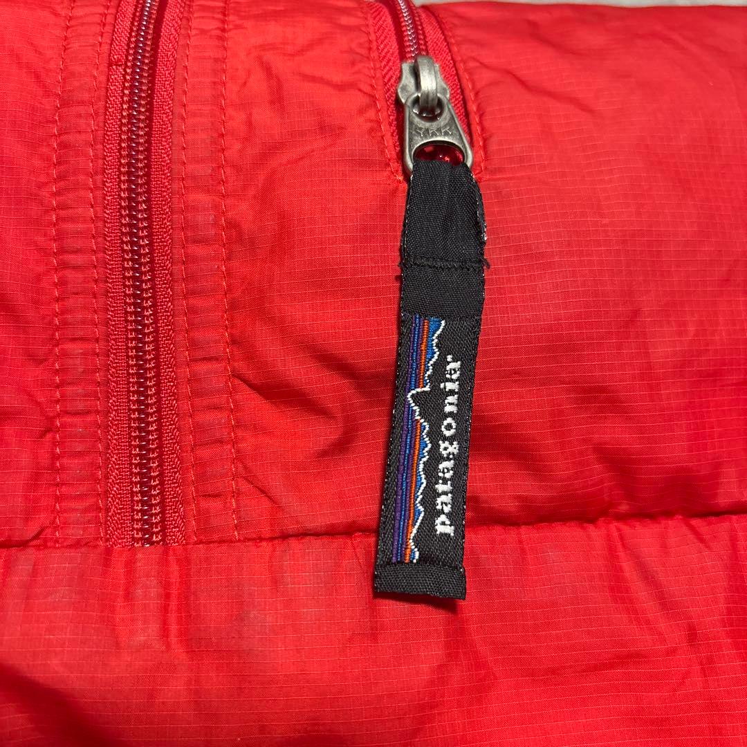 パタゴニア 赤 ベスト Mサイズ メンズ パフボールベスト レッド