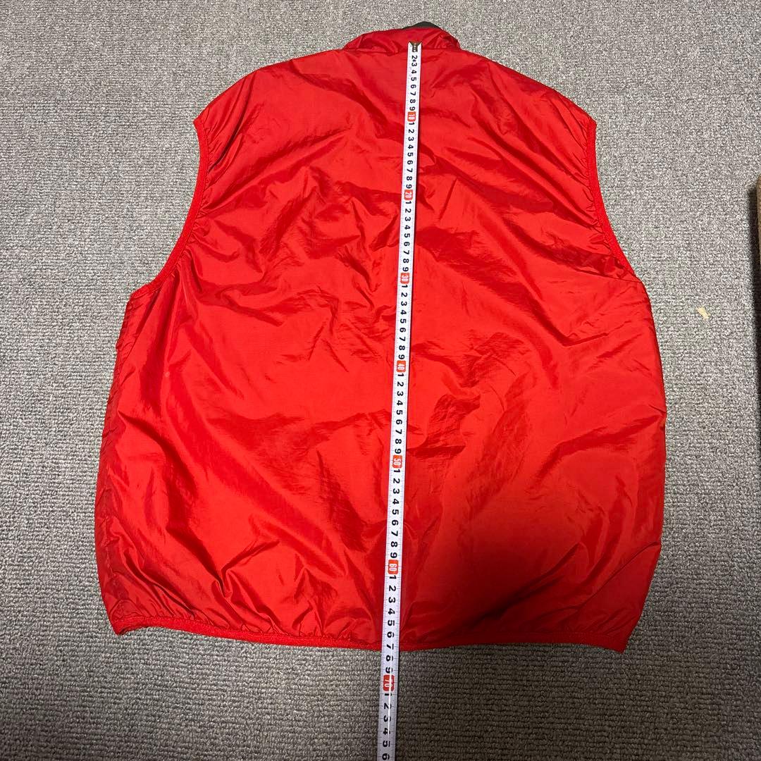 パタゴニア 赤 ベスト Mサイズ メンズ パフボールベスト レッド
