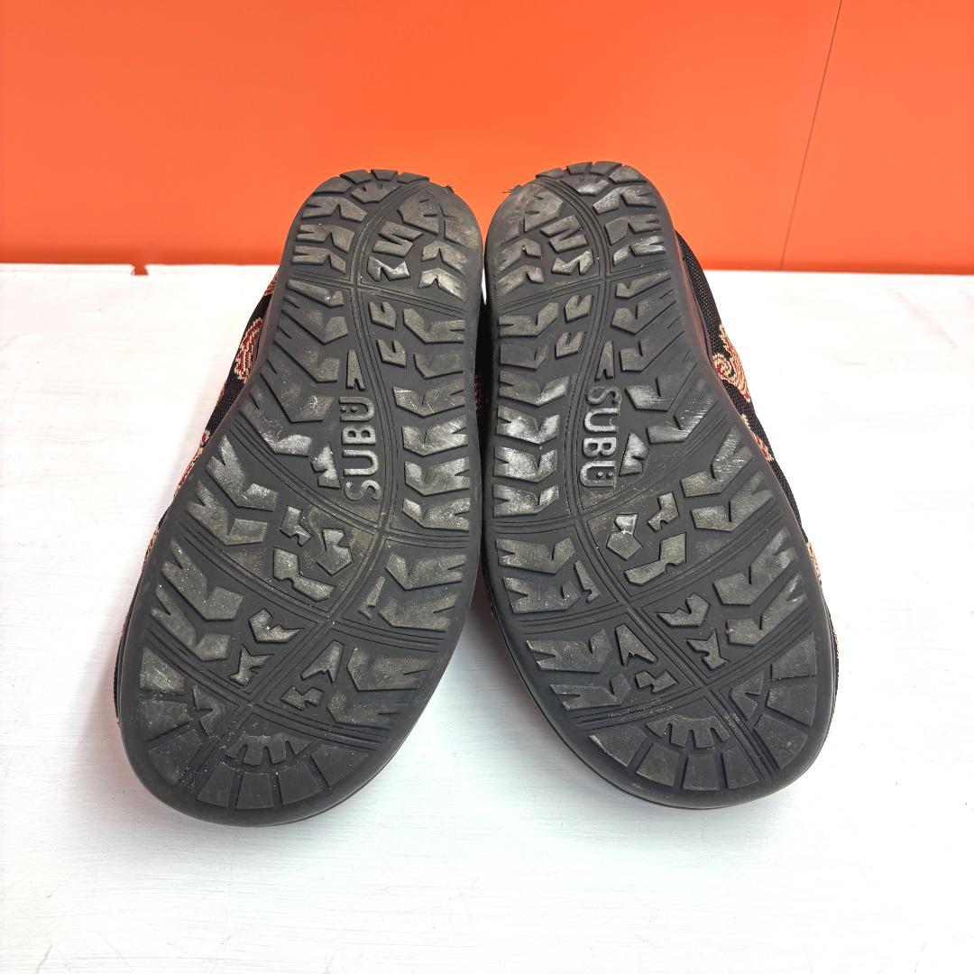 superNova. スーパーノヴァ × SUBU ペイズリージャガードサンダル