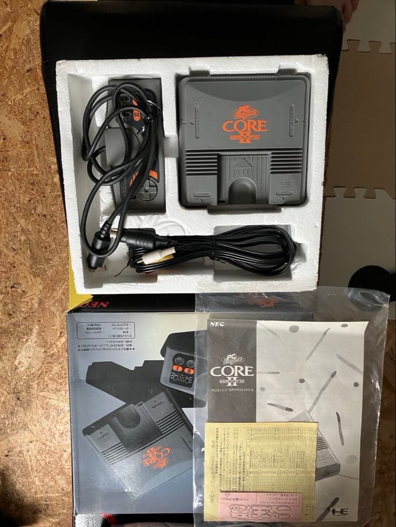 箱付き　NEC PCエンジン　コアグラフィックスII PI-TG7