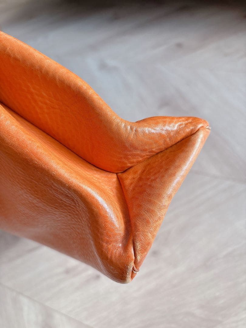 大容量 CIVA チーバ オールレザー キャメル トートバッグ イタリア製 本革