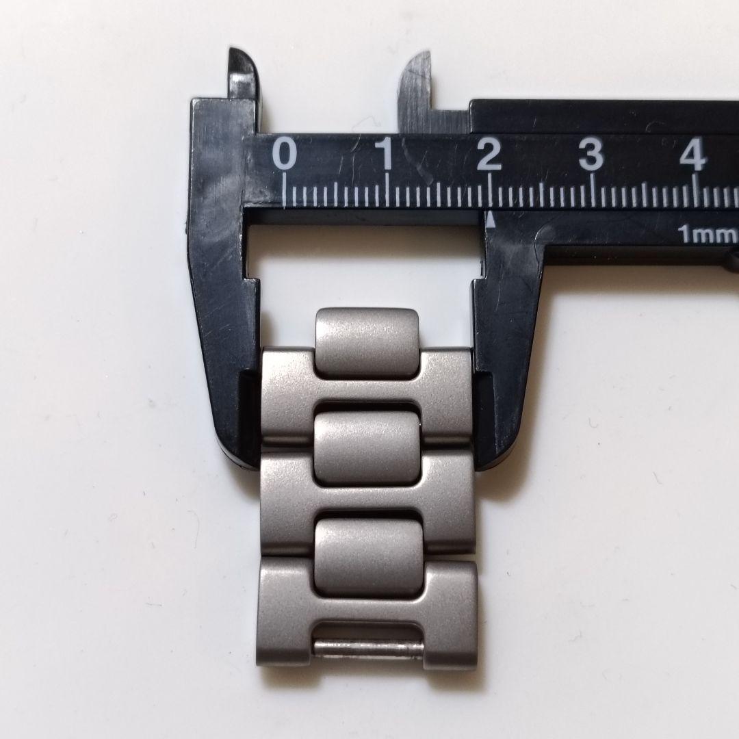 ジン ブレスレット駒 3駒 テギメント加工 取付幅22mm用 857等