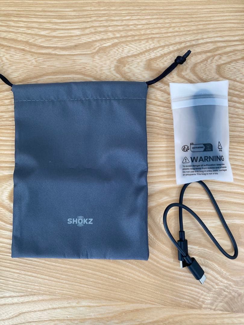 SHOKZ OPENRUN 骨伝導イヤホン オープンイヤー