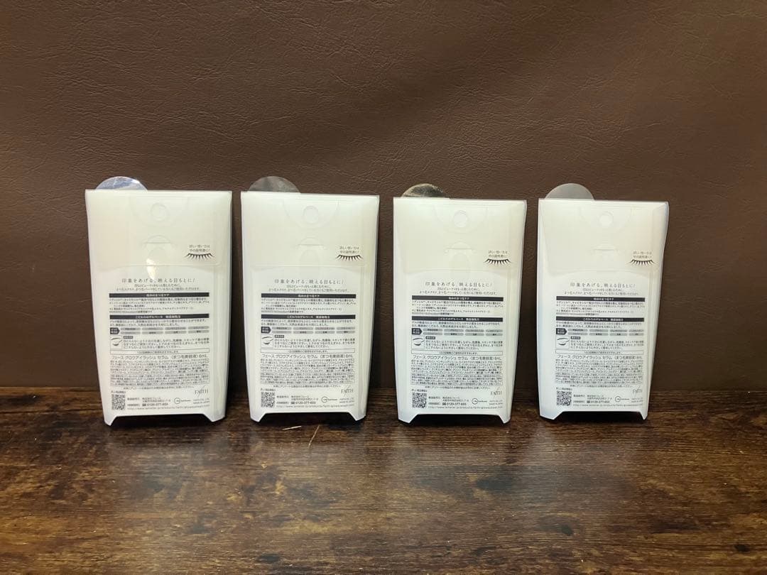 【未開封品】フェース グロウアイラッシュセラム まつ毛美容液 6ml 4個セット