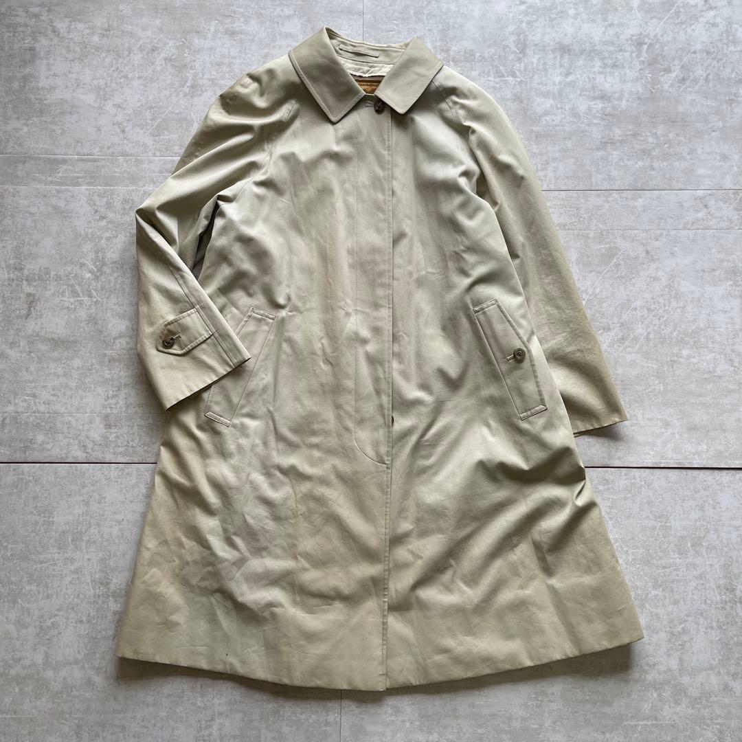 ⭐️希少⭐️BURBERRY ステンカラーコート ノバチェック ライナー付き 金ロゴ