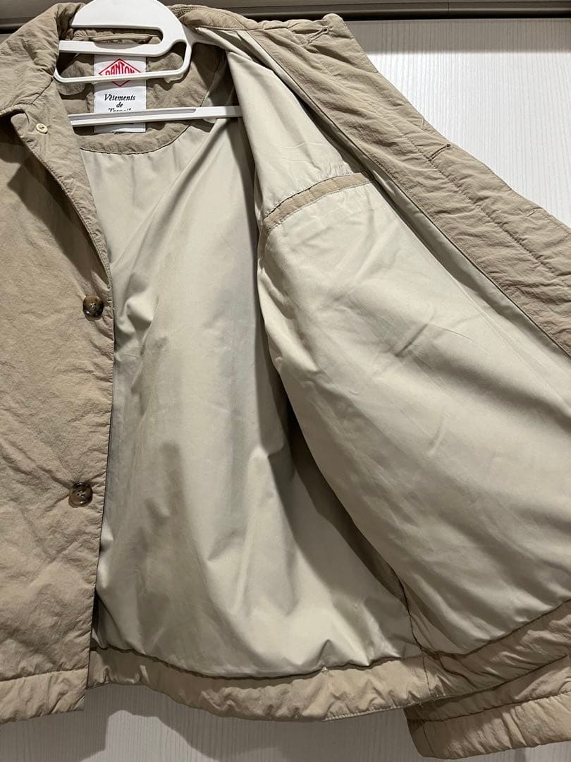 【DANTON/ダントン】インサレーション カバーオールジャケット　Sサイズ