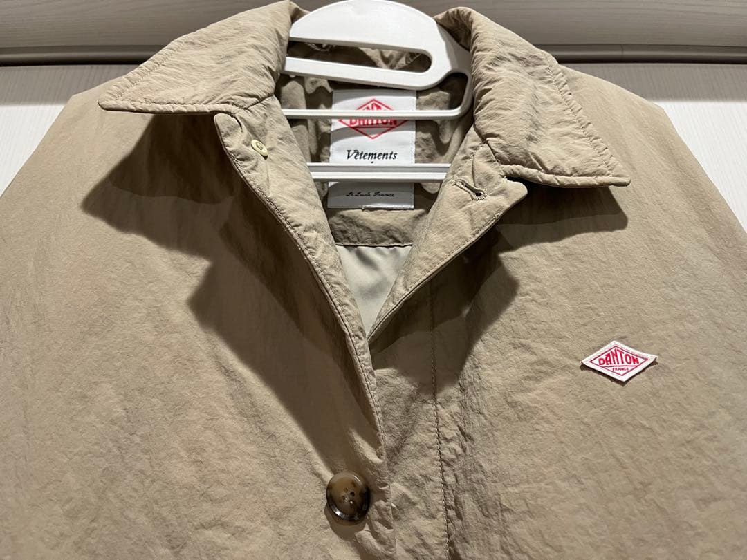 【DANTON/ダントン】インサレーション カバーオールジャケット　Sサイズ