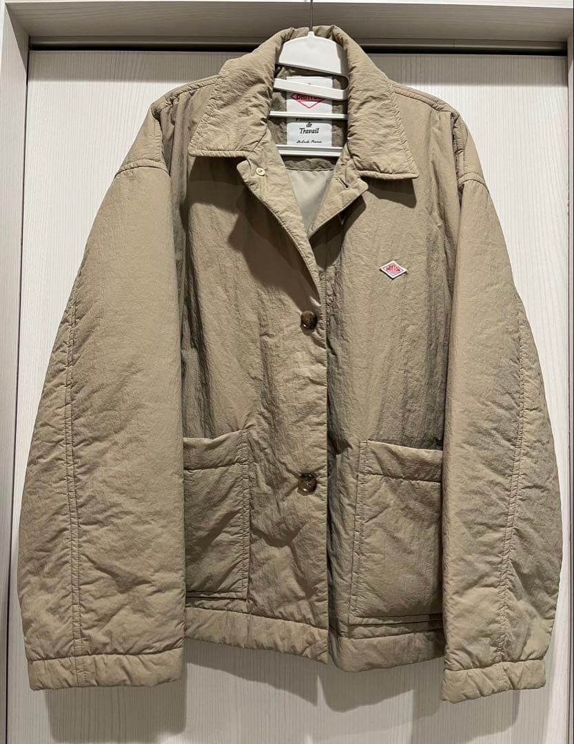 【DANTON/ダントン】インサレーション カバーオールジャケット　Sサイズ