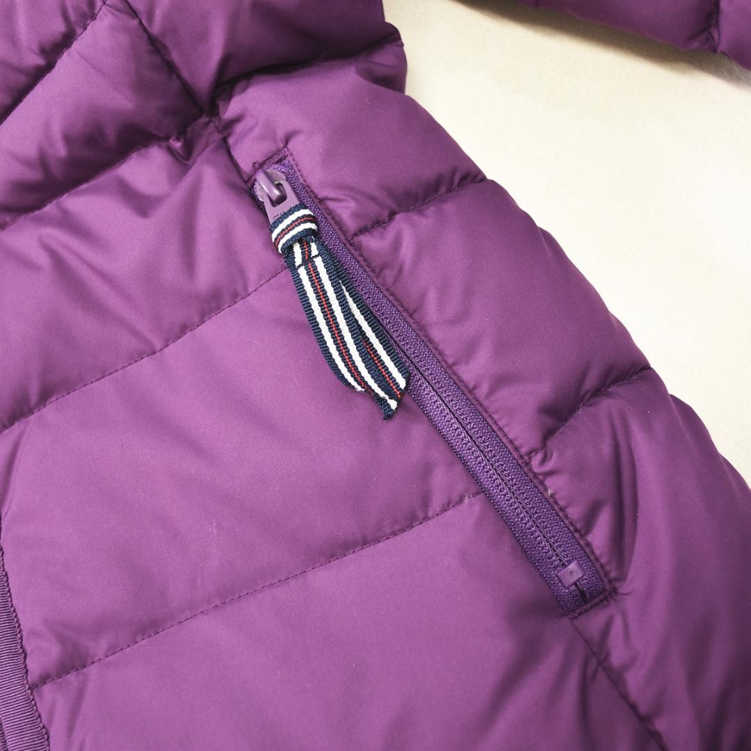 【人気】 【上質】 フィラゴルフ ロング ダウンジャケット M パープル ♪