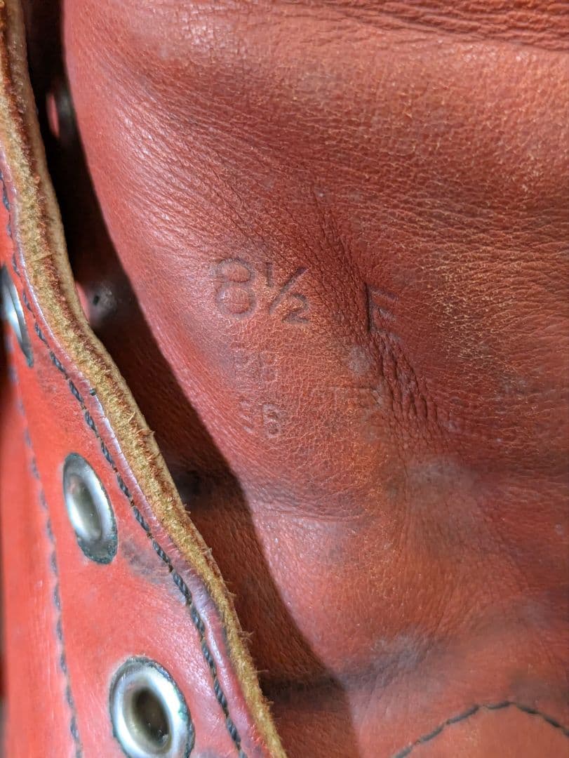 【レッドウィング875　アイリッシュセッター】半円犬タグ約27cm