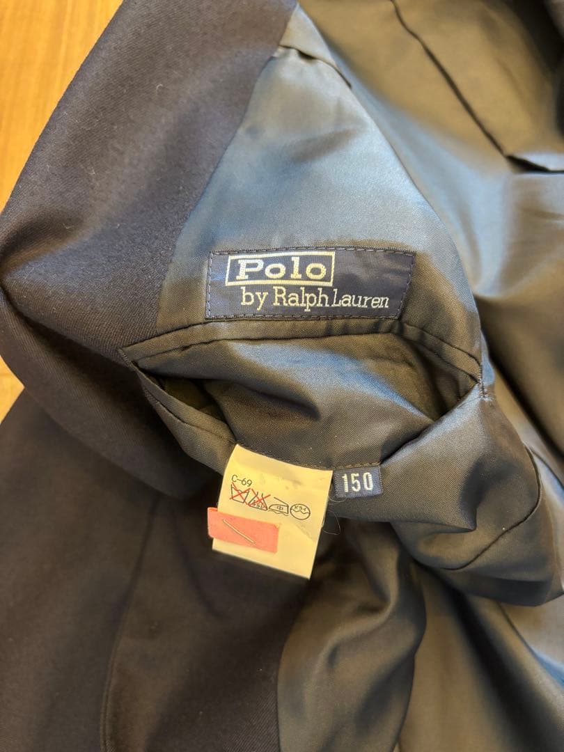 ラルフローレン　フォーマル3点セット　ポロベア　金ボタン　卒業式