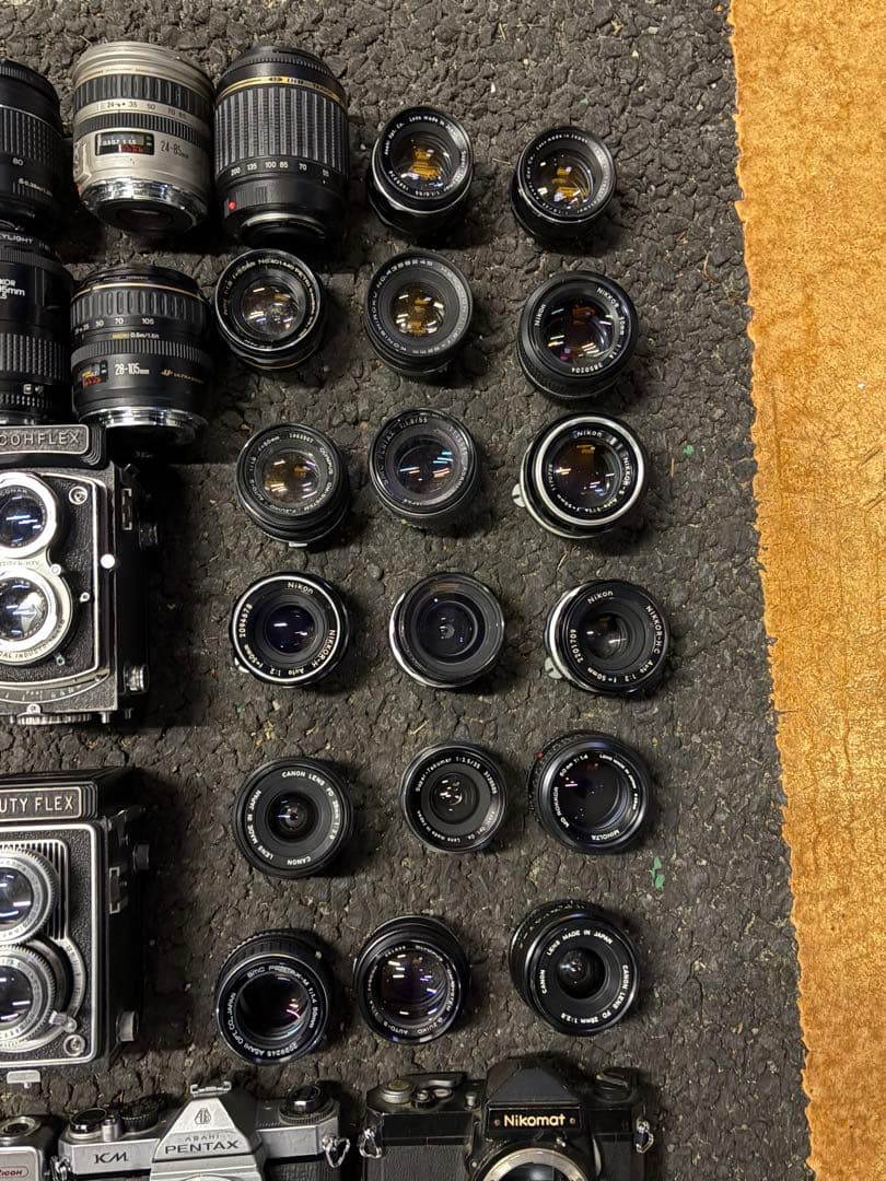 47点　二眼レフ　instax AF NIKKOR EFカメラ　レンズまとめ