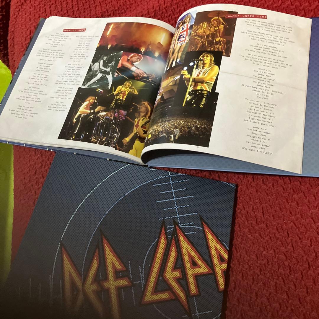 デフ・レパード 炎のターゲット 完全生産限定盤SHM-CD4枚組Blu-Ray付