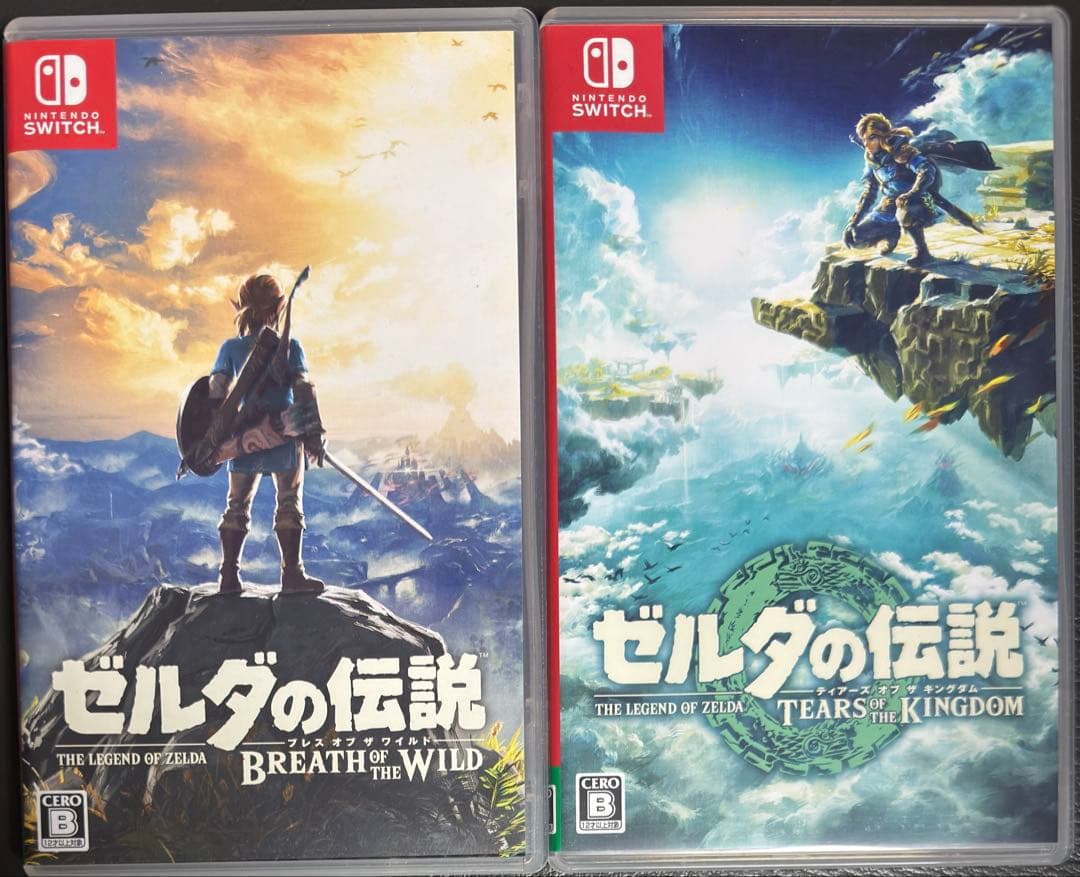 ゼルダの伝説　ブレワイ　ティアキン　スイッチ