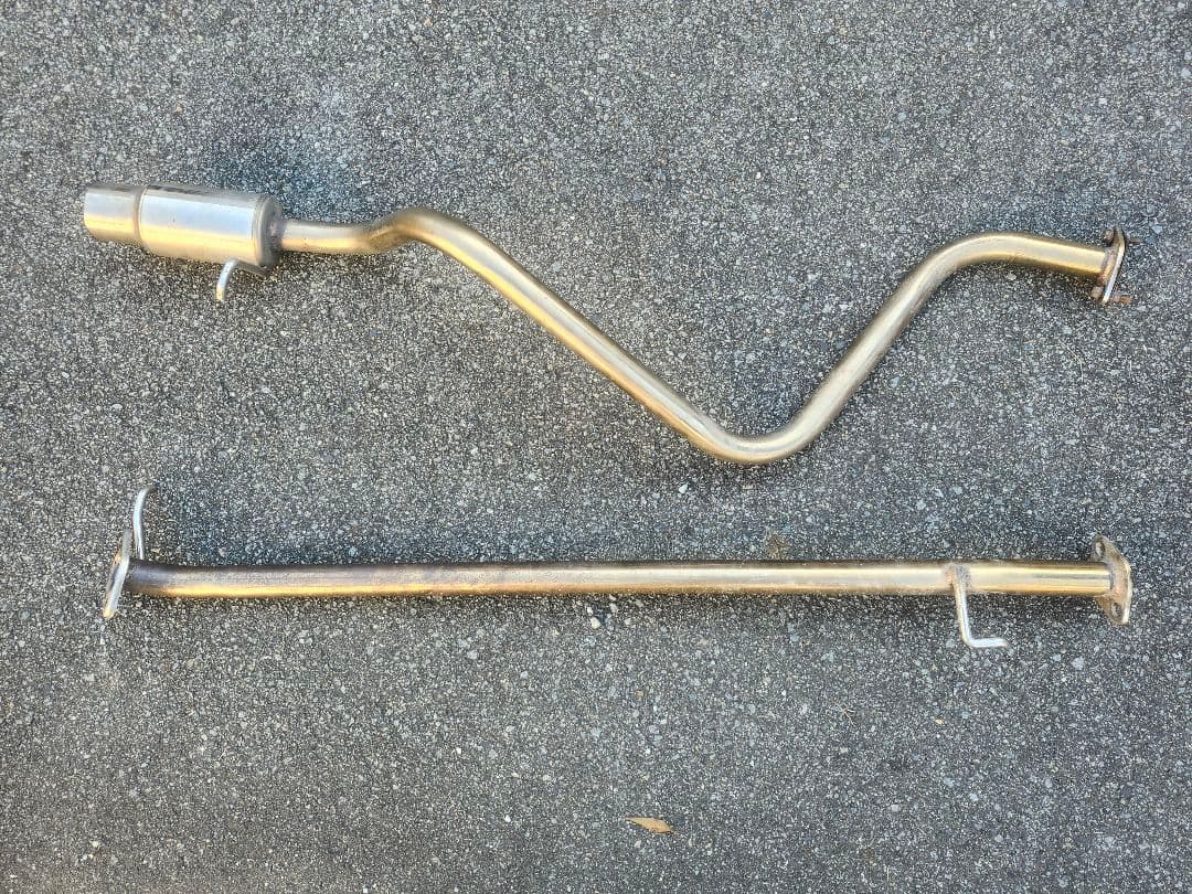 ha36s 2wdステンレス マフラー