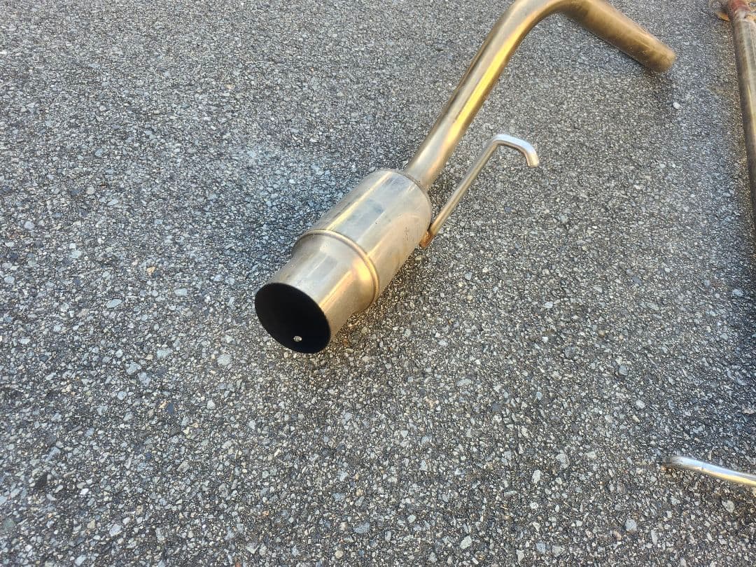 ha36s 2wdステンレス マフラー