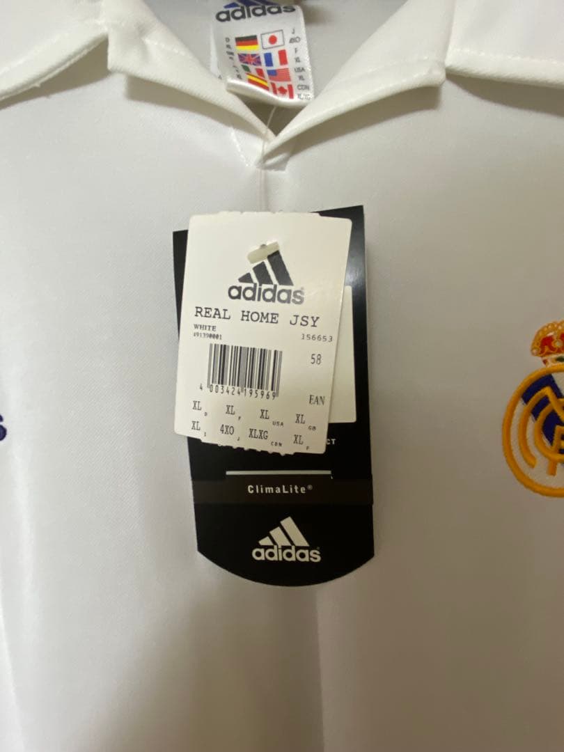 レアル・マドリード　ラウール　100周年記念ユニフォーム　4XO