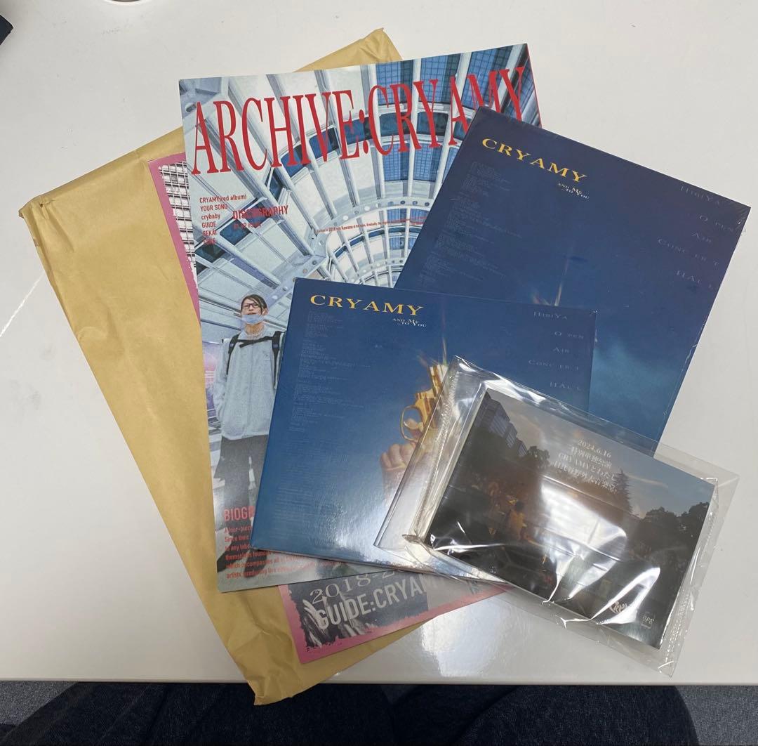 CRYAMYとわたし BluRay CD 特典付き 日比谷野外大音楽堂