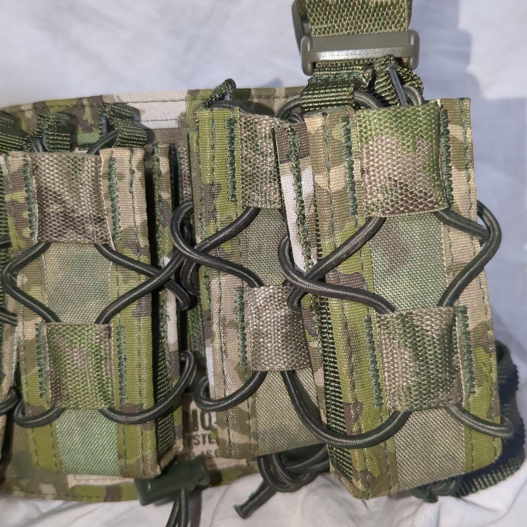 WARRIOR ASSAULT SYSTEMS 実物レッグリグ マガジンポーチ付