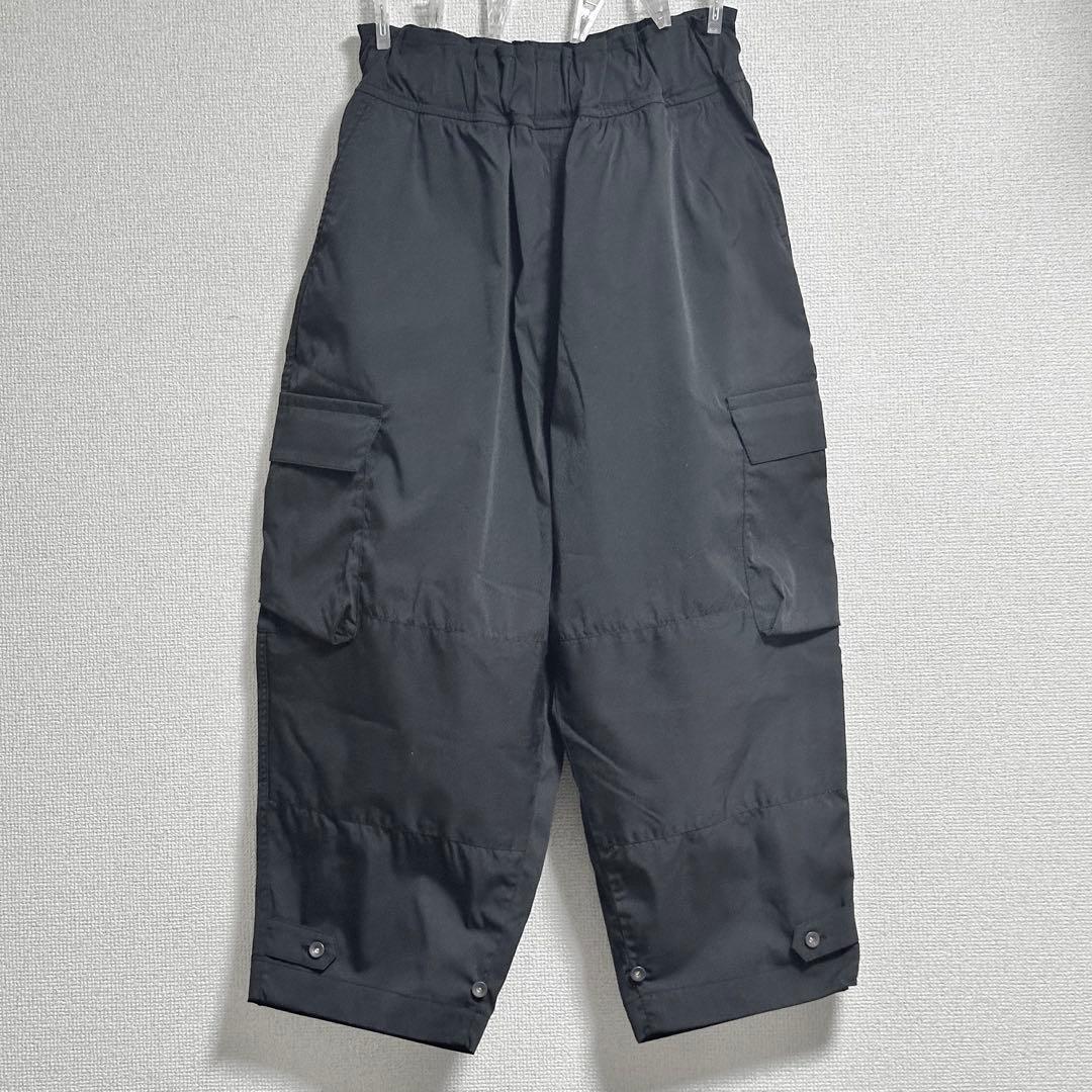 FIRMUM DR_FR0403PF ギャザーテーパードミリタリーパンツ XS