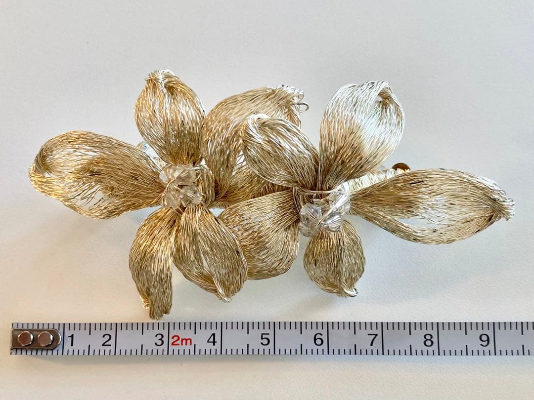 コレット マルーフ　メッシュブロッサム　バレッタ