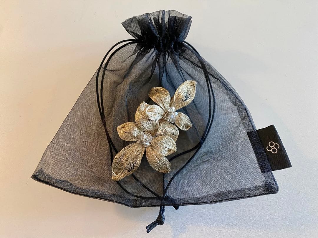 コレット マルーフ　メッシュブロッサム　バレッタ