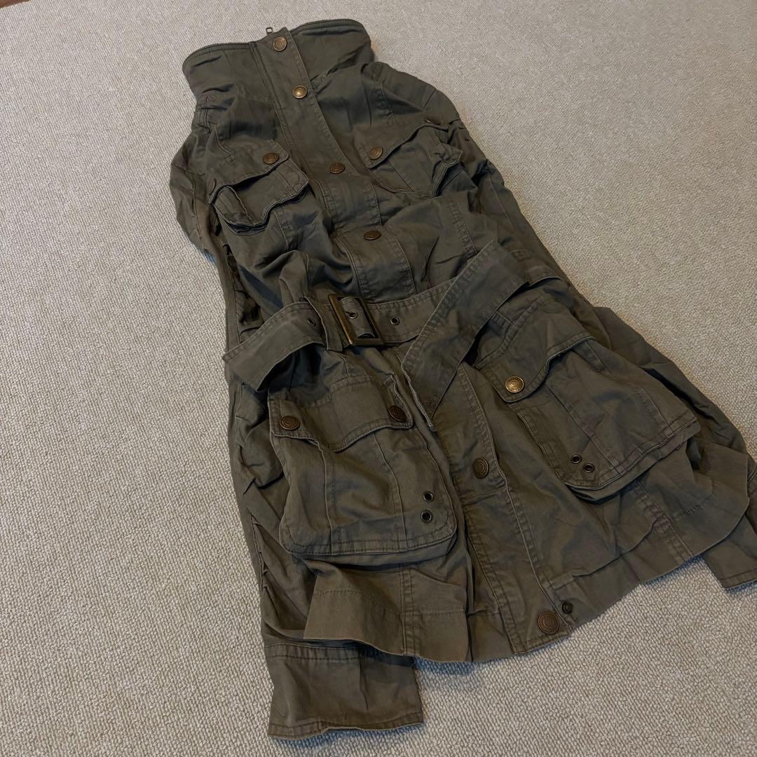 00’s archive goa ギミック　ミリタリー　ジャケット　y2k